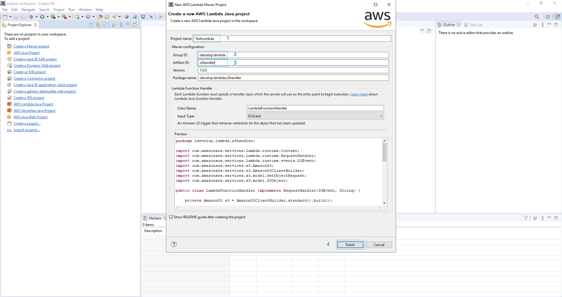 NewLambdaProject